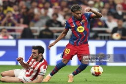 Trực tiếp bóng đá Bilbao - Barcelona: Yamal - Rashford đá chính (La Liga)