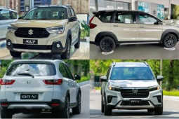 Honda BR-V có gì sánh cạnh với Mitsubishi XL7 Hybrid?