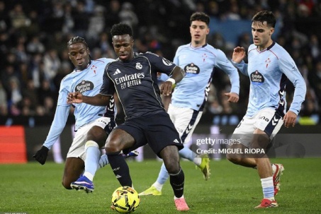 Video bóng đá Celta Vigo - Real Madrid: Vỡ òa phút 90+5, đua vô địch gay cấn (La Liga)