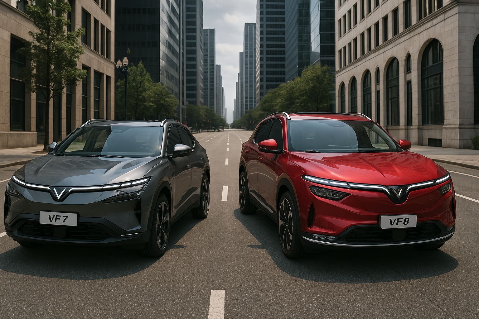So sánh VinFast VF7 và VF8: Lựa chọn nào phù hợp với bạn? - 1