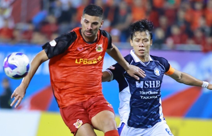 Đà Nẵng quả cảm cầm hòa Ninh Bình