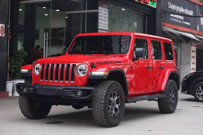 Mẫu xe bán tải Jeep Wrangler&nbsp;đang được phân phối tại Việt Nam.&nbsp;