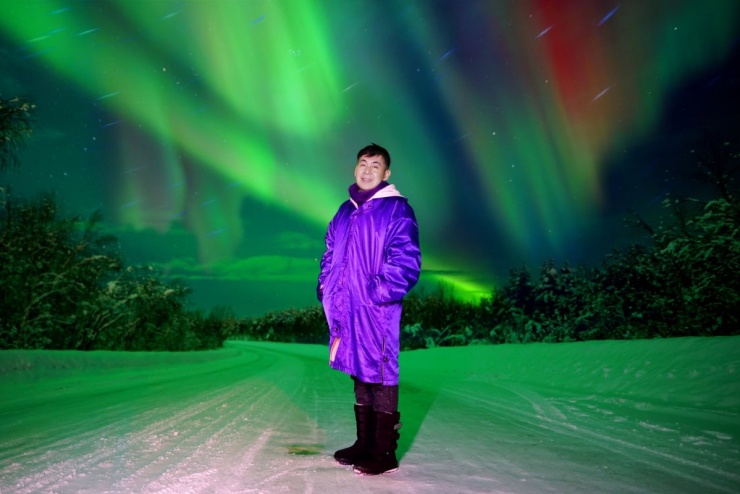 Đoan Trường chịu lạnh -20 độ săn cực quang tại Nga - 1