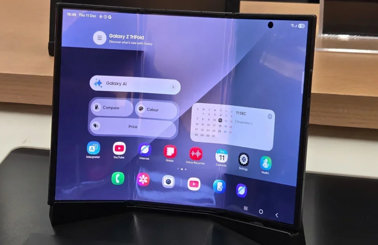 Galaxy Z TriFold có mức giá cực kỳ đắt đỏ, khoảng 2.900 USD. Ảnh: PhoneArena