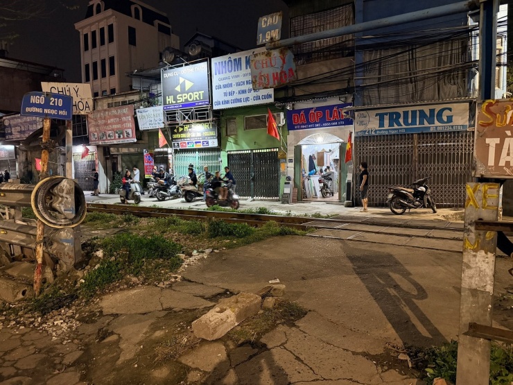 Khu vực xảy ra vụ tai nạn. Ảnh: Đình Hiếu