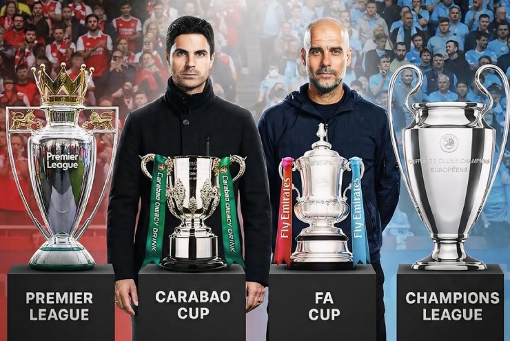 Arsenal - Man City chưa từ bỏ mộng "ăn 4", hiểm hoạ chờ Ronaldo - Messi trước World Cup (Clip 1 phút)