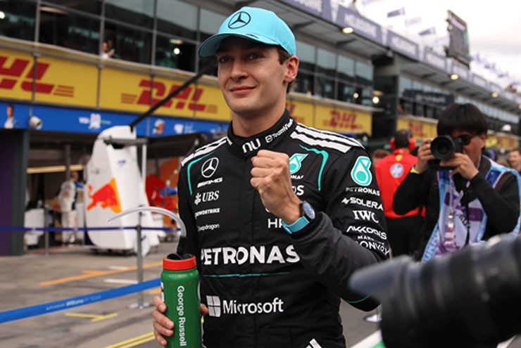 Đua xe F1, Australian GP: Mercedes thăng hoa, Russell-Antonelli độc chiếm buổi phân hạng