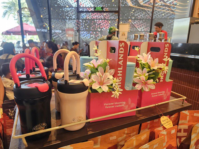 Highlands Coffee có nhiều khuyến mãi dịp 8-3