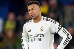 Real nguy cơ mất Mbappe đại chiến Man City, trọng trách dồn lên vai Vinicius