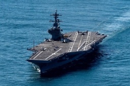 Tàu sân bay thứ 3 của Hải quân Mỹ chuẩn bị triển khai đến Trung Đông