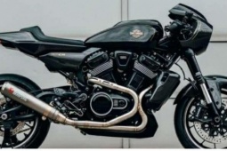 Harley-Davidson RMCR Concept gây chú ý với thân xe carbon, động cơ Revolution Max
