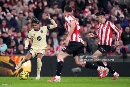 Video bóng đá Athletic Bilbao - Barcelona: Đỉnh cao Yamal, siêu phẩm định đoạt (La Liga)
