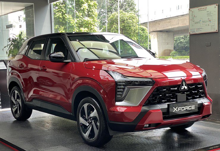 Mitsubishi Xforce nổi bật với phong cách hầm hố