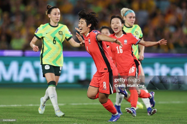 Australia không thể đánh bại Hàn Quốc và ngậm ngùi đứng nhì bảng