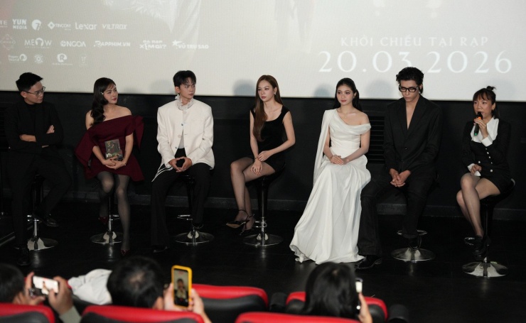 Showcase phim của đạo diễn Luk Vân diễn ra chiều 6/3 tại TPHCM.