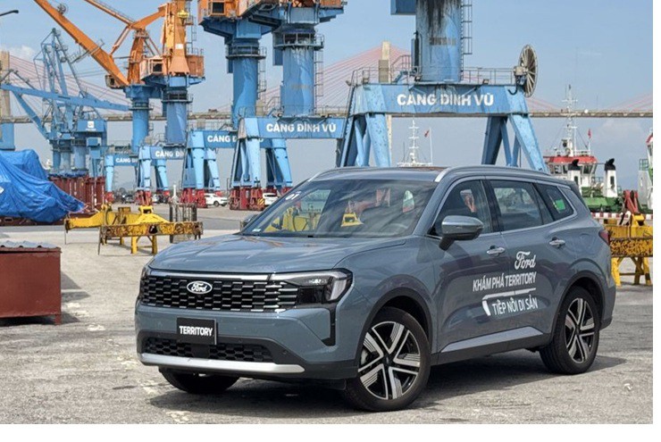 Doanh số Ford Territory tiếp tục ấn tượng đầu năm 2026