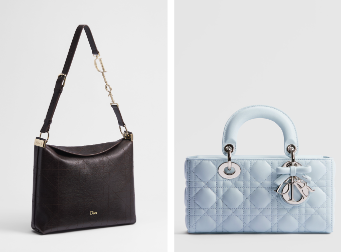 Mẫu Diorly dễ dùng hàng ngày, còn Lady D-Joy phù hợp đi sự kiện.