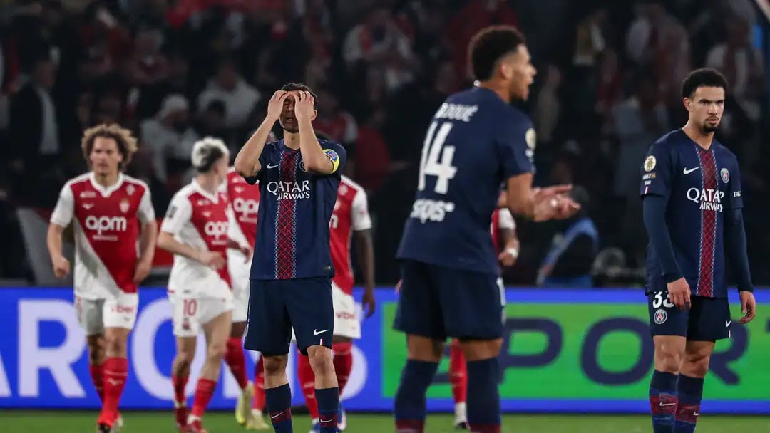 Phong độ của PSG đã sa sút trong mùa giải này