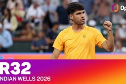 Alcaraz lập kỳ tích vượt Federer, Djokovic đạt mốc son hiếm có ở Indian Wells