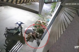 Clip: Trộm mèo bất thành, cô gái vít ga bỏ chạy khi chủ nhà lao ra rượt đuổi