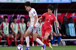 Video bóng đá ĐT nữ Triều Tiên - Trung Quốc: So tài đỉnh cao, 3 phút 2 bàn (Asian Cup)