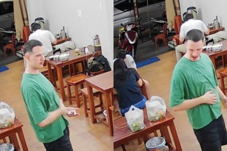 Chàng Tây vỗ bụng đen đét khen món bún bò Huế khiến dân mạng cười bò