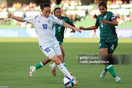 Video bóng đá ĐT nữ Bangladesh - Uzbekistan: Vùi dập 4 bàn, vỡ òa vé tứ kết (Asian Cup)