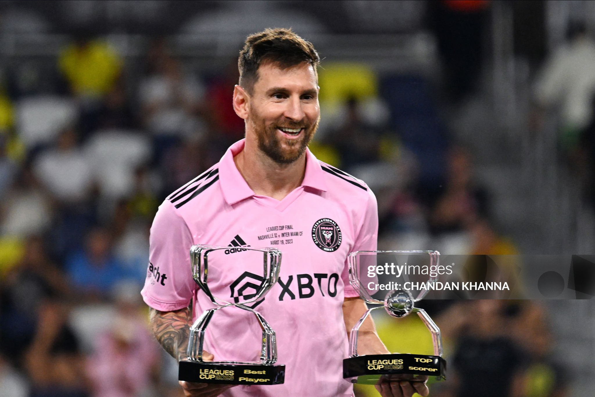 Lionel Messi cùng danh hiệu cá nhân.