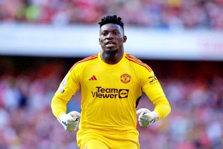 Andre Onana khi còn thi đấu tại Manchester United.