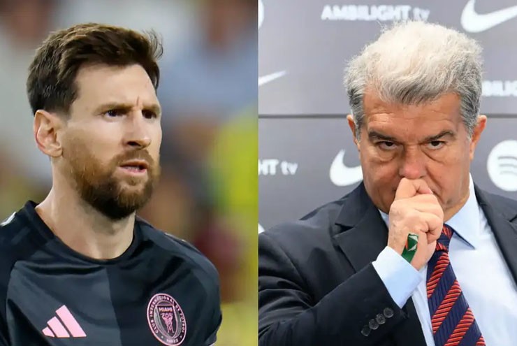 Messi bị Laporta ngăn trở lại Barcelona&nbsp;