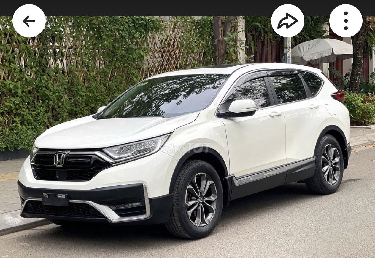 Chiếc Honda CR-V L 2023 "trắng, zin" giá tốt tháng Giêng - 2