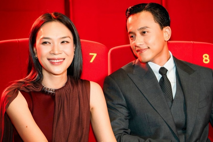 Mỹ Tâm và Mai Tài Phến đầy tình tứ tại sự kiện. Ảnh: NVCC