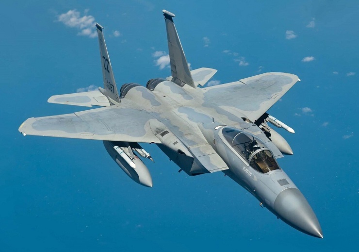 Máy bay tiêm kích McDonnell Douglas F-15 của Mỹ. Ảnh: US Air Force.