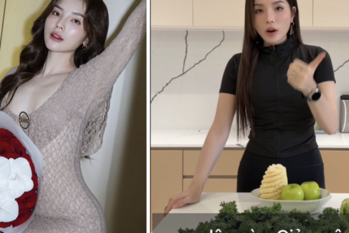 Hoa hậu quê Ninh Bình khoe body quyến rũ trong váy cut-out, hé lộ 2 bí quyết giảm cân sau Tết