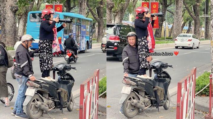 Nhiều bạn trẻ ghen tị vì người yêu không chiều mình được như vậy. (Ảnh chụp màn hình)