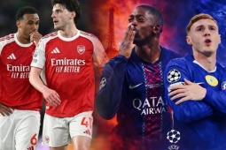 Dự đoán tỷ số Cúp C1: Leverkusen khó cản Arsenal, PSG đại chiến Chelsea
