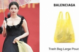 'Công chúa Cbiz' bị hiểu nhầm xách túi nilon nghìn USD lên thảm đỏ