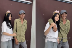 Khoảnh khắc cô gái Đồng Tháp kéo ba chụp photobooth khiến dân mạng tan chảy