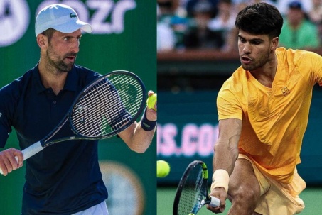 Djokovic vượt kỷ lục Nadal, Alcaraz chạm 2 mốc son tại giải "Grand Slam thứ 5"