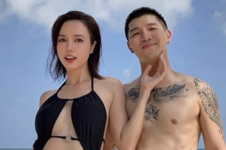 Ảnh sao 10/3: Cường Seven - Vũ Ngọc Anh khoe body 'khét lẹt'