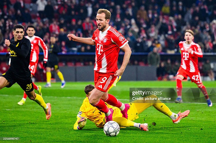 Harry Kane tỏa sáng cùng Bayern Munich