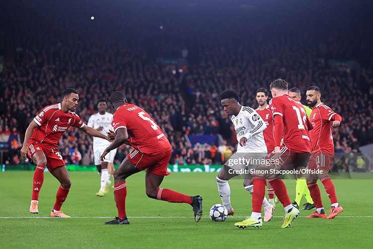 Vinicius&nbsp;thường xuyên tỏa sáng khi đối đầu các đại diện Ngoại hạng Anh