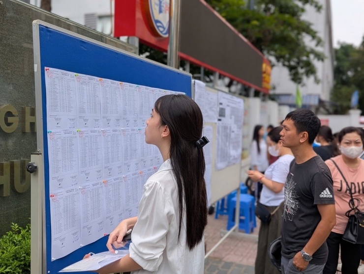 Học sinh Hà Nội thi lớp 10 năm 2025 Ảnh: L.Đ.T