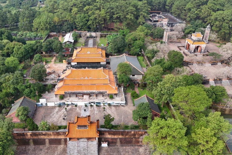 Lăng vua Tự Đức sau gần hai năm trùng tu - 1