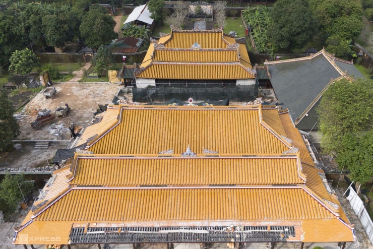 Lăng vua Tự Đức sau gần hai năm trùng tu - 2