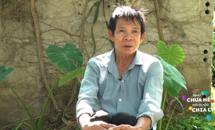 Ông Lê Quang Lịch thất lạc gia đình gần 50 năm sau lần bỏ trốn vì sợ bị bố đánh đòn. Ảnh: NCHCCCL