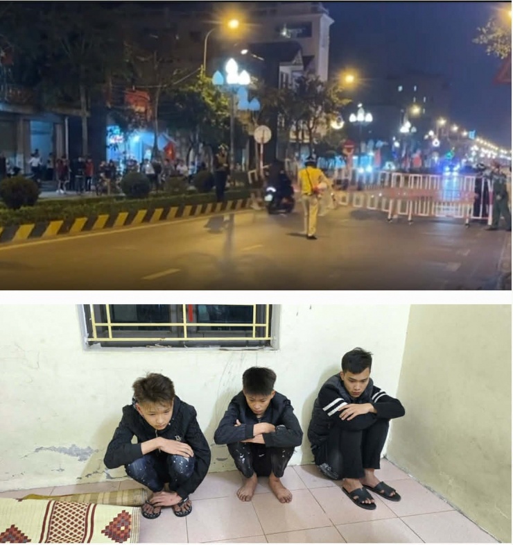 Nhóm thanh niên bị khởi tố.