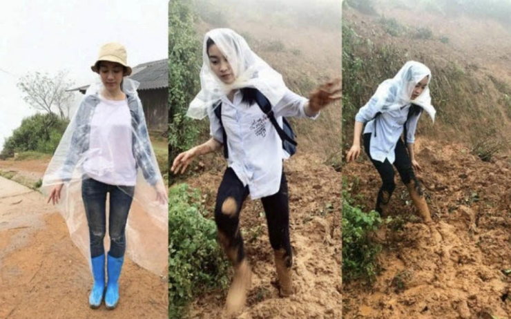 Gần 10 năm trước, hình ảnh Đỗ Mỹ Linh "Cõng điện lên bản" từng gây chú ý Miss World.