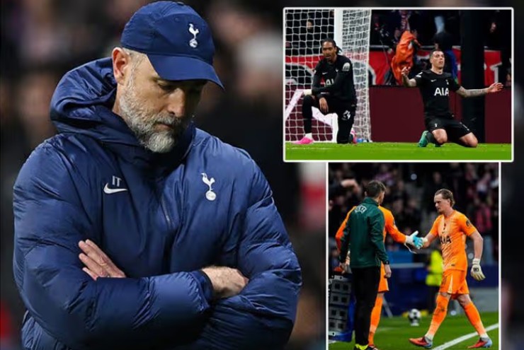Tottenham thay thủ môn sau 17 phút, thua "vỡ mặt" vì chuỗi sai lầm nghiệp dư