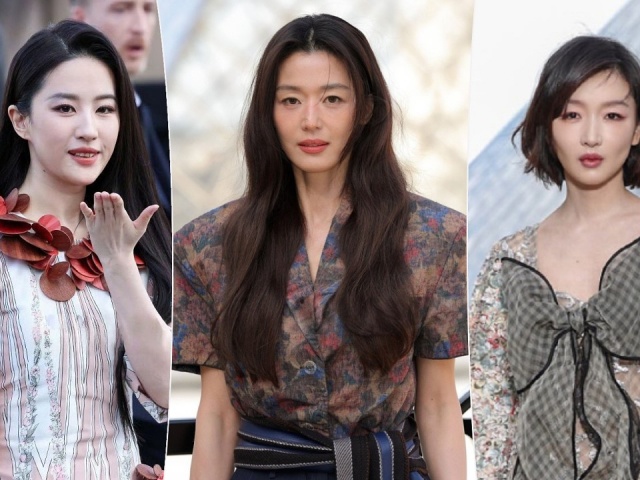 Jeon Ji Hyun xuống phong độ, Lưu Diệc Phi bị chê mặc xấu khi dự show thời trang